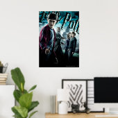 Harry Potter mit Dumbledore Ron und Hermione 1 Poster (Heimbüro)