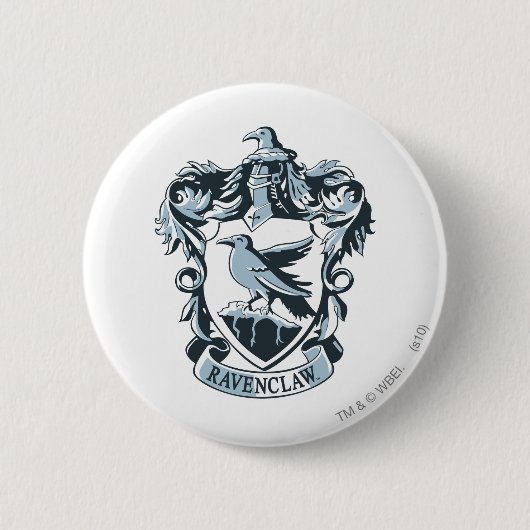 Harry Potter | Modernes Ravenclaw-Wappen Button (Vorderseite)