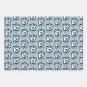 Harry Potter | Modernes Ravenclaw-Wappen Geschenkpapier Set (Vorderseite)