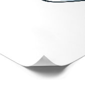 Harry Potter | Modernes Ravenclaw-Wappen Poster (Ecke)