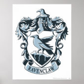 Harry Potter | Modernes Ravenclaw-Wappen Poster (Vorne)