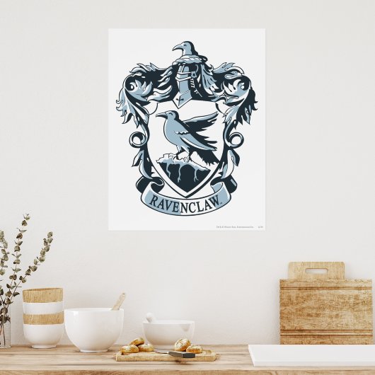 Harry Potter | Modernes Ravenclaw-Wappen Poster (Küche)
