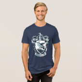 Harry Potter | Modernes Ravenclaw-Wappen Tri-Blend Shirt (Vorderseite voll)