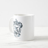 Harry Potter | Modernes Wappen von Ravenclaw Kaffeetasse (Vorderseite Links)