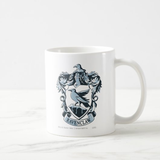 Harry Potter | Modernes Wappen von Ravenclaw Kaffeetasse (Rechts)