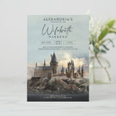 Harry Potter | Nach dem Ring Wifelorette fliegen Einladung (Stehend Vorderseite)