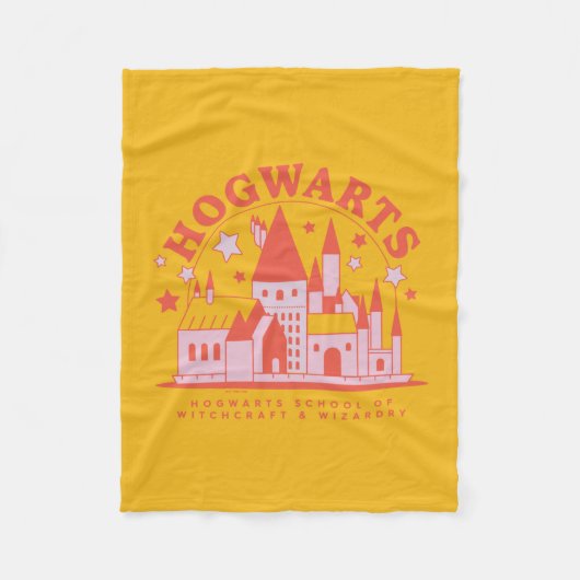 HARRY POTTER™ | Niedlich HOGWARTS™ School Fleecedecke (Vorderseite)