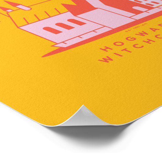 HARRY POTTER™ | Niedlich HOGWARTS™ School Poster (Ecke)