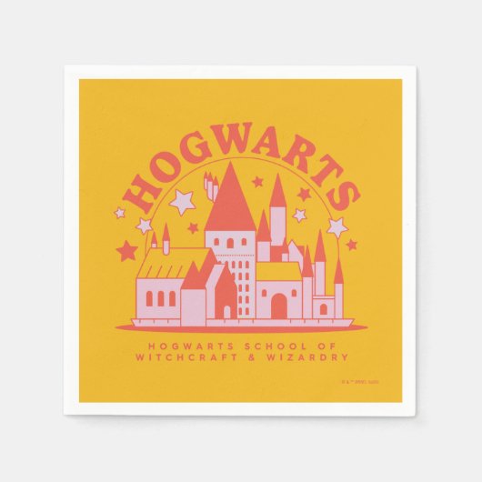 HARRY POTTER™ | Niedlich HOGWARTS™ School Serviette (Vorderseite)