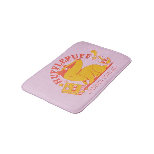 HARRY POTTER™ | Niedlich HUFFLEPUFF™ Badematte (Schrägansicht)