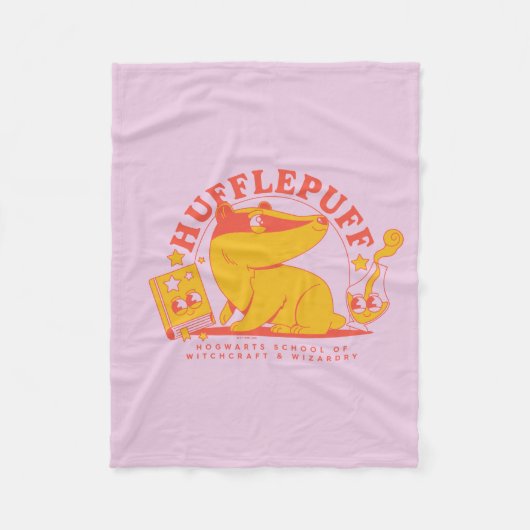 HARRY POTTER™ | Niedlich HUFFLEPUFF™ Fleecedecke (Vorderseite)