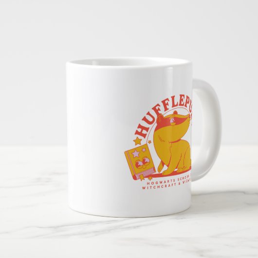 HARRY POTTER™ | Niedlich HUFFLEPUFF™ Jumbo-Tasse (Vorderseite Rechts)