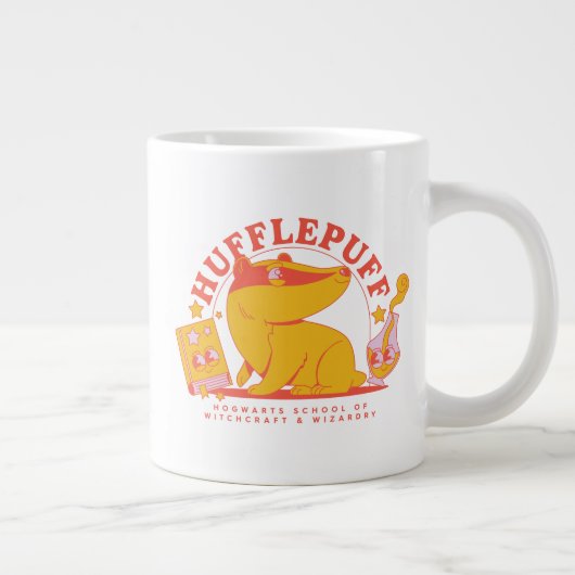 HARRY POTTER™ | Niedlich HUFFLEPUFF™ Jumbo-Tasse (Rechts)