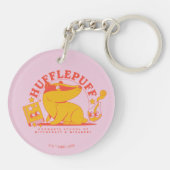 HARRY POTTER™ | Niedlich HUFFLEPUFF™ Schlüsselanhänger (Rückseite)