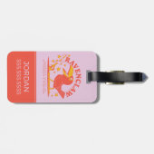 HARRY POTTER™ | Niedlich RAVENCLAW™ Hogwarts Schoo Gepäckanhänger (Rückseite horizontal)