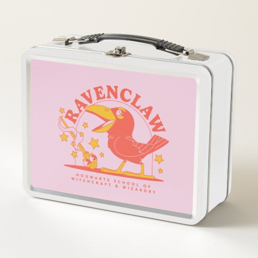 HARRY POTTER™ | Niedlich RAVENCLAW™ Hogwarts Schoo Metall Brotdose (Vorderseite)