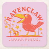 HARRY POTTER™ | Niedlich RAVENCLAW™ Hogwarts Schoo Rechteckiger Pappuntersetzer (Vorderseite)