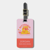 HARRY POTTER™ | Niedlich SLYTHERIN™ Hogwarts Schoo Gepäckanhänger (Vorderseite vertikal)