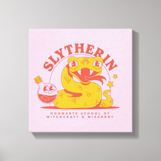 HARRY POTTER™ | Niedlich SLYTHERIN™ Hogwarts Schoo Leinwanddruck (Vorderseite)