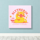 HARRY POTTER™ | Niedlich SLYTHERIN™ Hogwarts Schoo Leinwanddruck (Insitu (Holzboden))