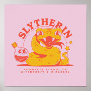 HARRY POTTER™   Niedlich SLYTHERIN™ Hogwarts Schoo Poster