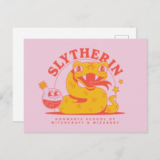 HARRY POTTER™ | Niedlich SLYTHERIN™ Hogwarts Schoo Postkarte (Vorne/Hinten)