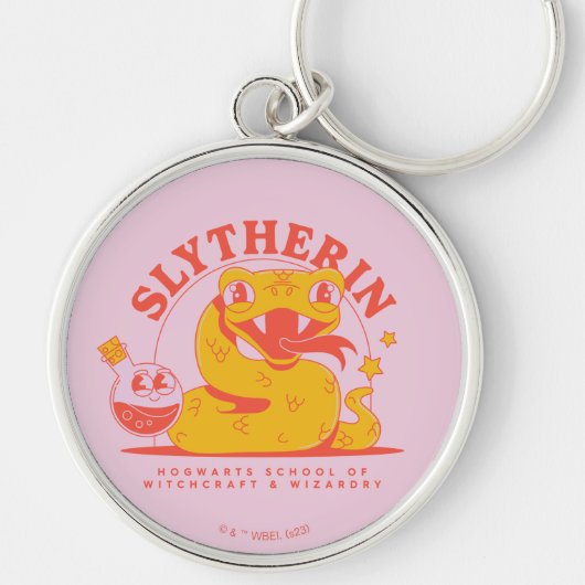 HARRY POTTER™ | Niedlich SLYTHERIN™ Hogwarts Schoo Schlüsselanhänger (Vorne)