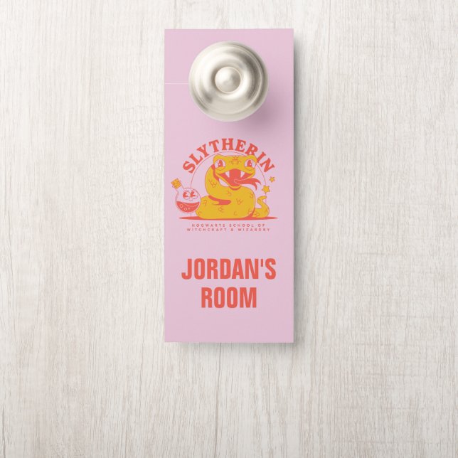 HARRY POTTER™ | Niedlich SLYTHERIN™ Hogwarts Schoo Türanhänger (Auf Knauf)