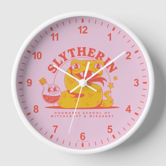 HARRY POTTER™ | Niedlich SLYTHERIN™ Hogwarts Schoo Uhr (Vorderseite)