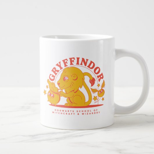 HARRY POTTER™ | Niedliche GRYFFINDOR™ Hogwarts Sch Jumbo-Tasse (Rechts)