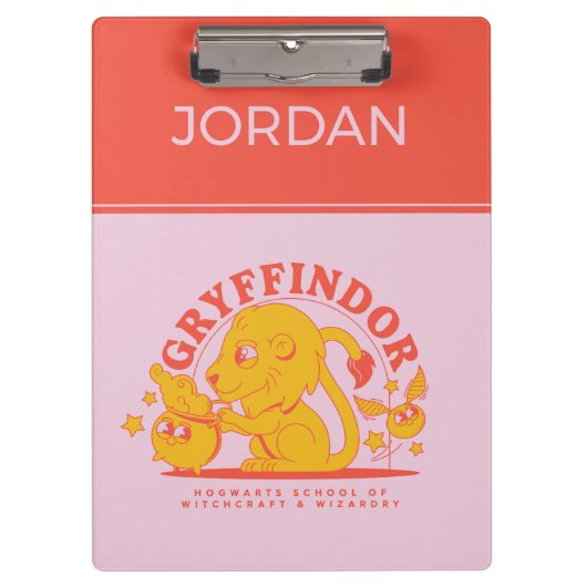 HARRY POTTER™ | Niedliche GRYFFINDOR™ Hogwarts Sch Klemmbrett (Vorderseite)