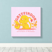 HARRY POTTER™ | Niedliche GRYFFINDOR™ Hogwarts Sch Leinwanddruck (Insitu (Holzboden))
