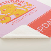 HARRY POTTER™ | Niedliche GRYFFINDOR™ Hogwarts Sch Sherpadecke (3/4)