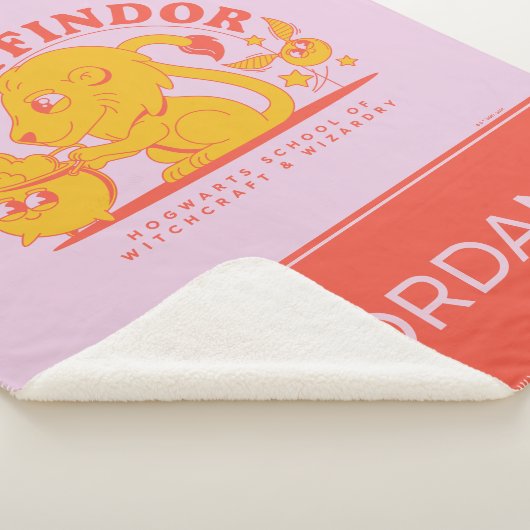 HARRY POTTER™ | Niedliche GRYFFINDOR™ Hogwarts Sch Sherpadecke (3/4)