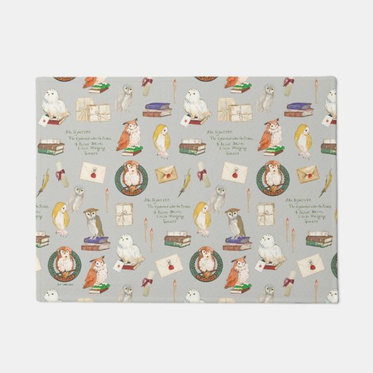 HARRY POTTER™ | Owl Letter Pattern Fußmatte (Vorderseite)