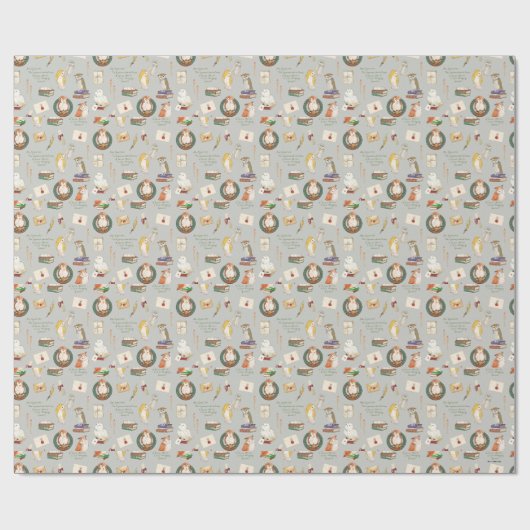 HARRY POTTER™ | Owl Letter Pattern Geschenkpapier (Flach)