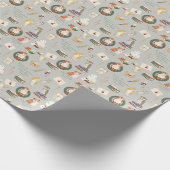 HARRY POTTER™ | Owl Letter Pattern Geschenkpapier (Ecke)