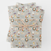 HARRY POTTER™ | Owl Letter Pattern Geschenkpapier Set (Beispiel)