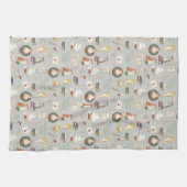 HARRY POTTER™ | Owl Letter Pattern Geschirrtuch (Horizontal)