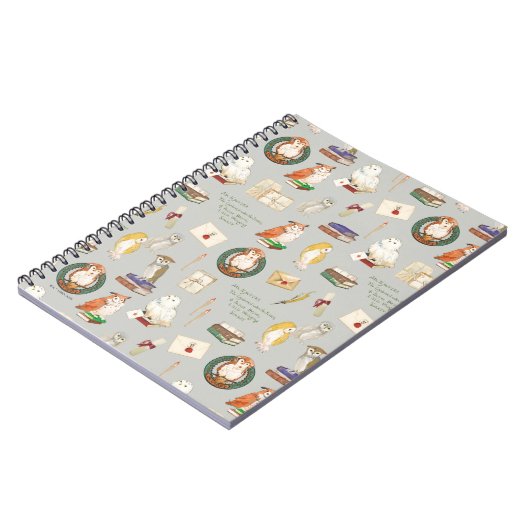 HARRY POTTER™ | Owl Letter Pattern Notizblock (Linke Seite)