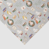 HARRY POTTER™ | Owl Letter Pattern Seidenpapier (Ausschnitt)