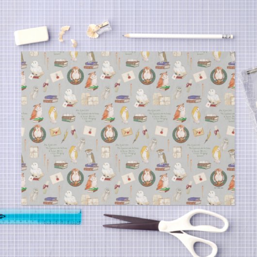 HARRY POTTER™ | Owl Letter Pattern Seidenpapier (Handwerk)