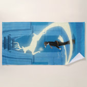 HARRY POTTER™ Patronus-Gemälde Strandtuch (Vorderseite)