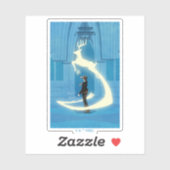 HARRY POTTER™ Patronus-Malerei Aufkleber (Blatt)