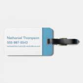 HARRY POTTER™ Patronus-Malerei Gepäckanhänger (Rückseite horizontal)