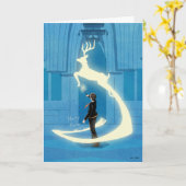 HARRY POTTER™ Patronus-Malerei Karte (Gelbe Blume)