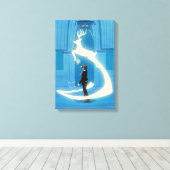 HARRY POTTER™ Patronus-Malerei Leinwanddruck (Insitu (Holzboden))