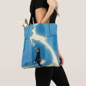 HARRY POTTER™ Patronus-Malerei Tasche (Von Nahem)