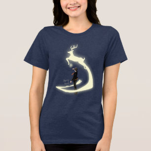 HARRY POTTER™ Patronus-Malerei Tri-Blend Shirt