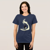 HARRY POTTER™ Patronus-Malerei Tri-Blend Shirt (Vorderseite voll)